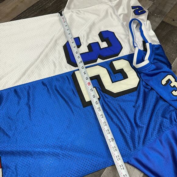 City Athletics Brooklyn Jersey XXL #32 Blue/White New York Rap HIp Hop - Picture 4 of 9